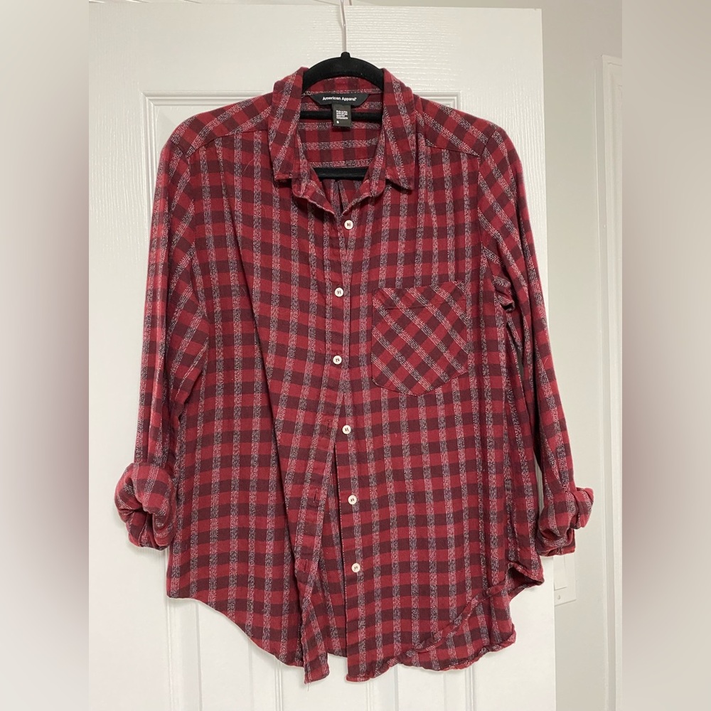 American apparel flannel